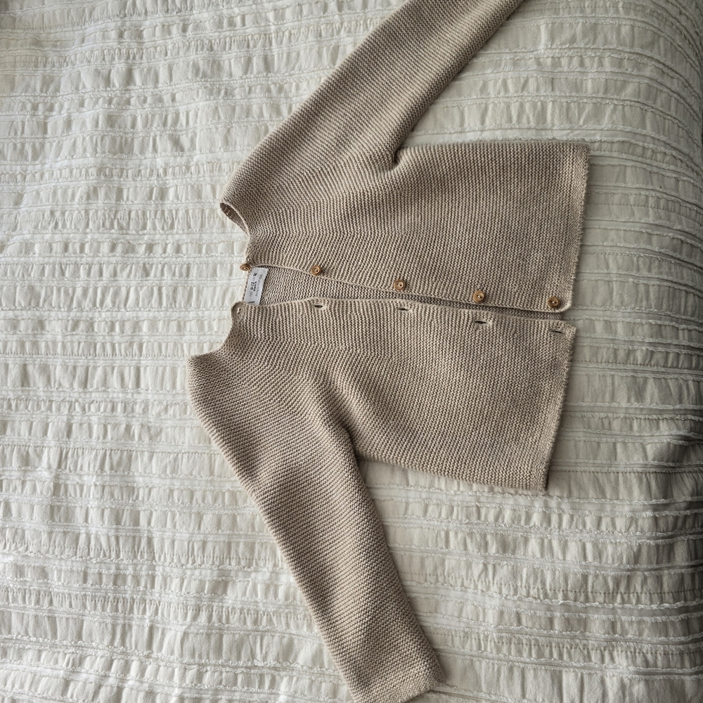 ZARA knit beige Sweater